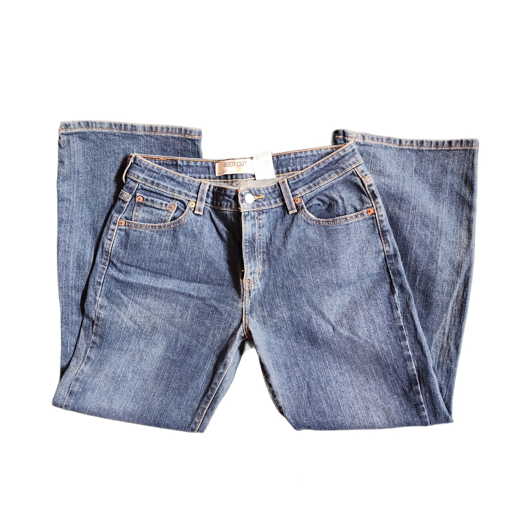 Levi's Blue Boot Cut Jeans for Women